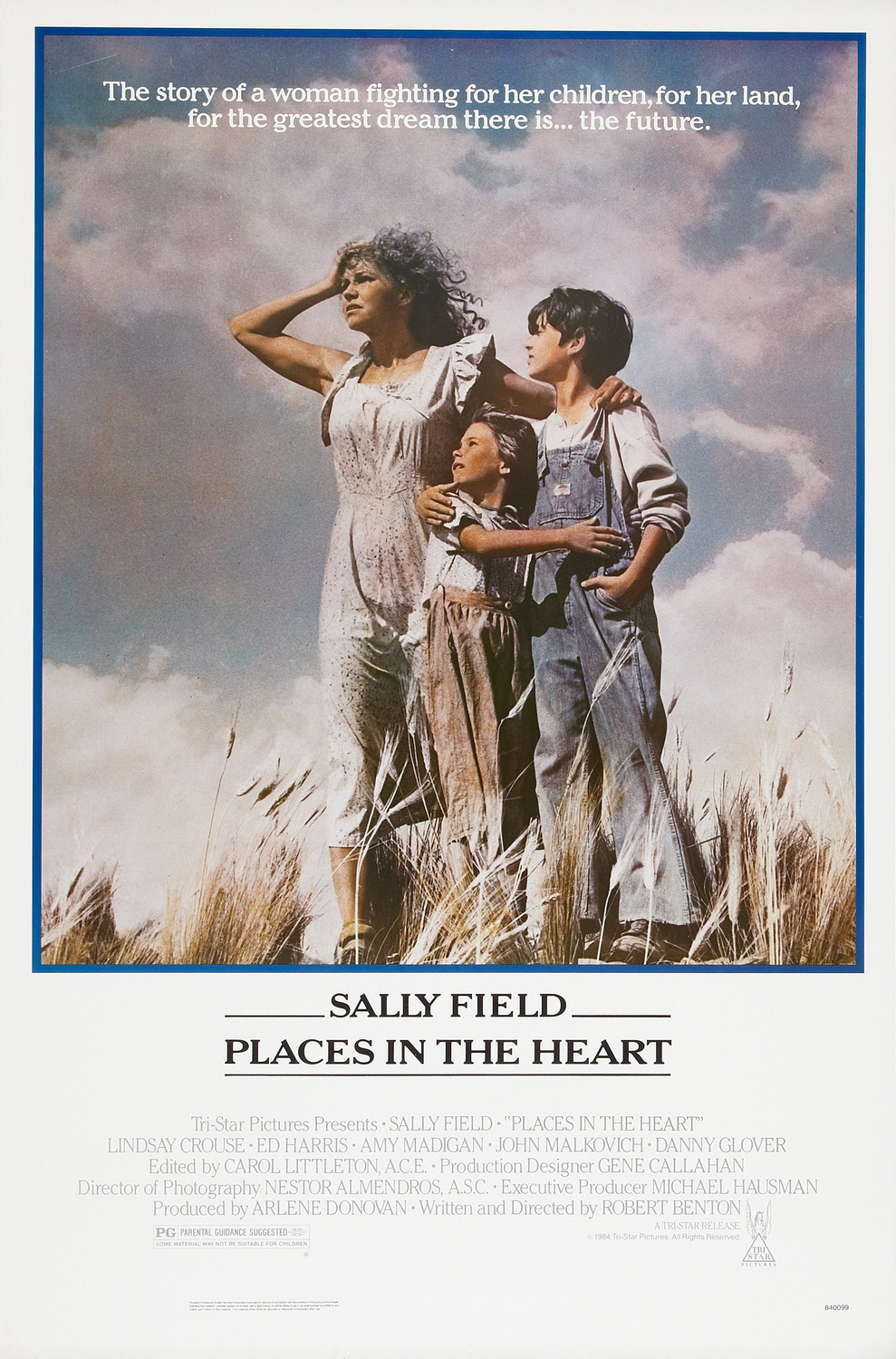 Extra Large Movie Poster Image for Places in the Heart 