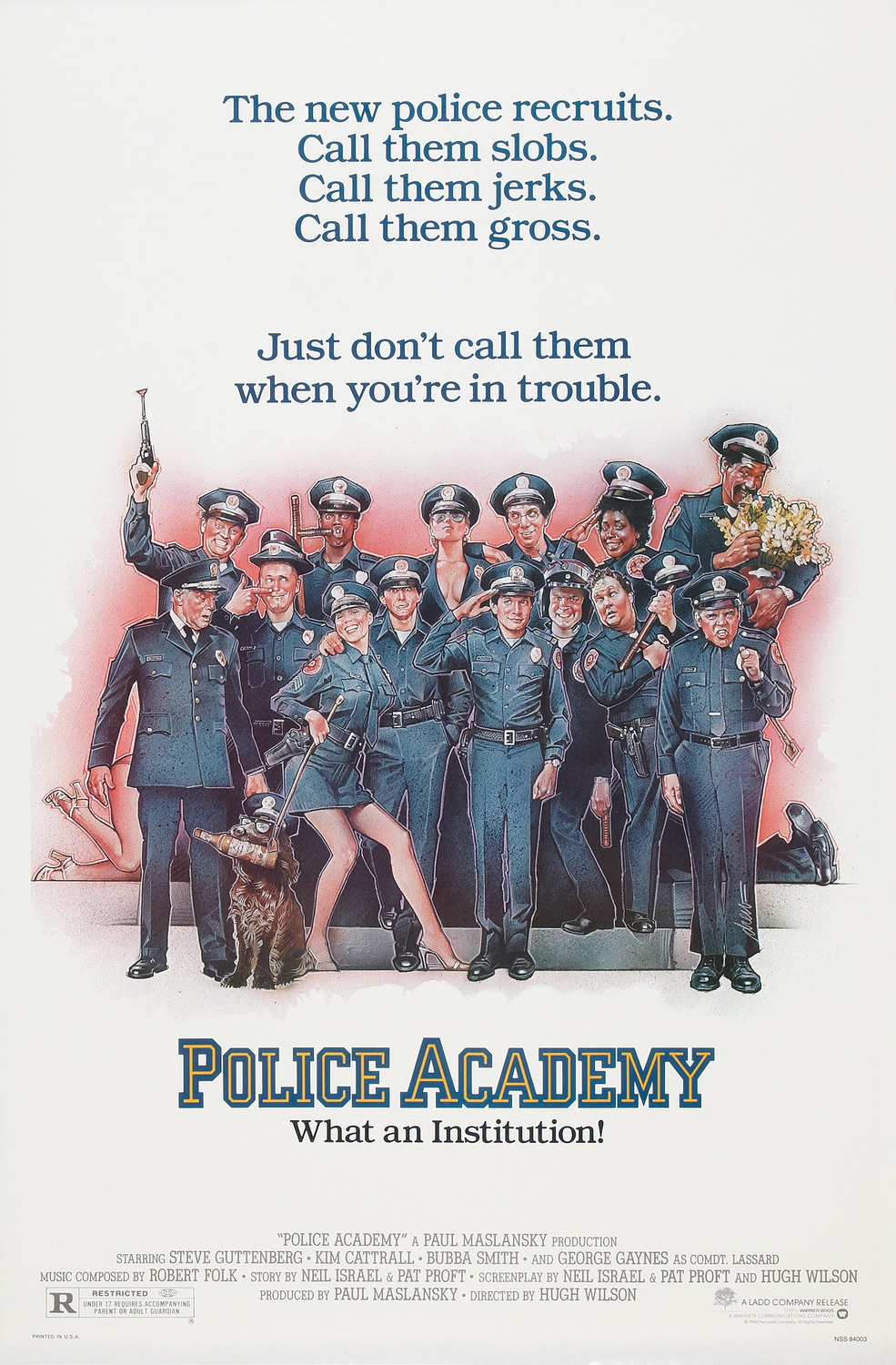 Extra Large Movie Poster Image for Police Academy 