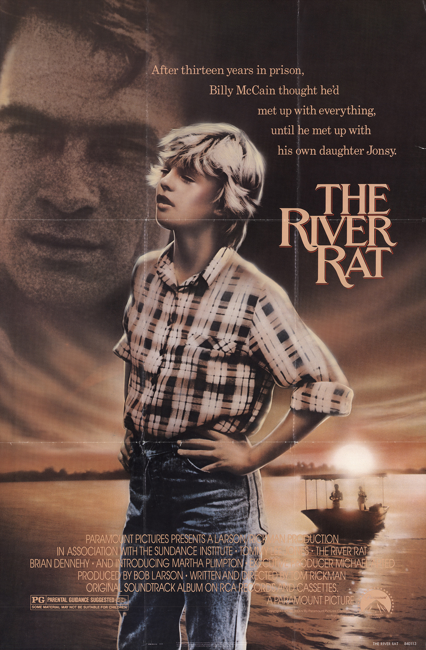 Mega Sized Movie Poster Image for The River Rat 