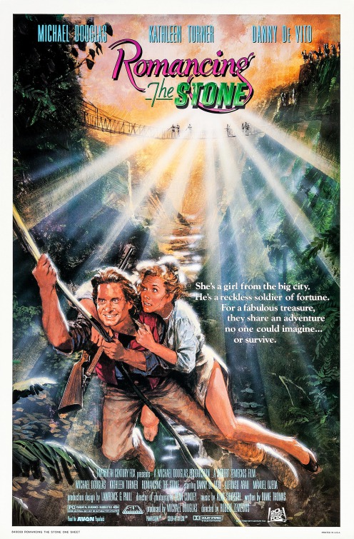 Romancing the Stone Movie Poster
