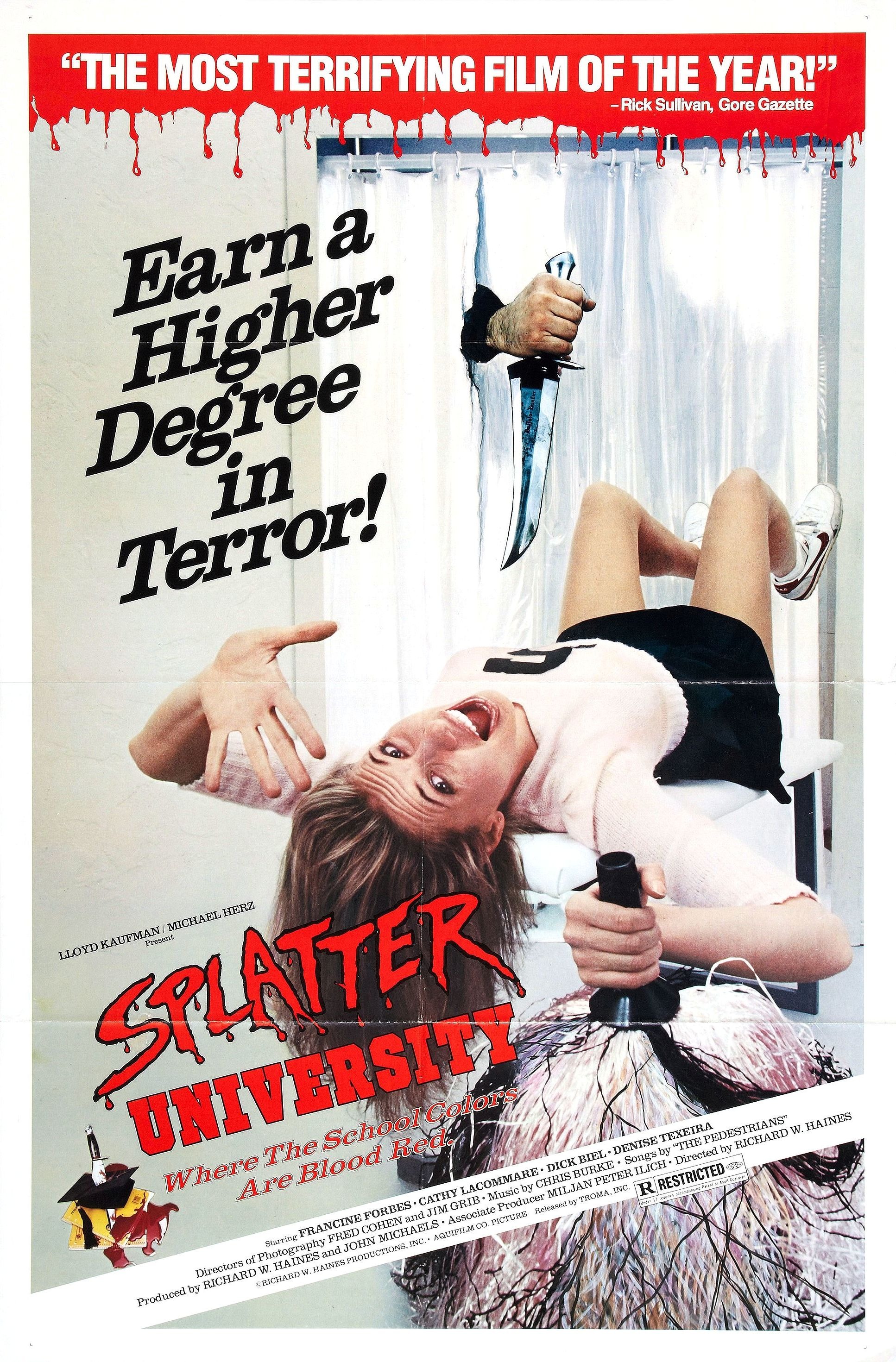 Mega Sized Movie Poster Image for Splatter University 