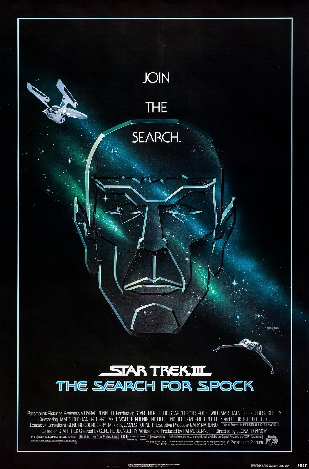 Extra Large Movie Poster Image for Star Trek III: The Search for Spock (#2 of 2)