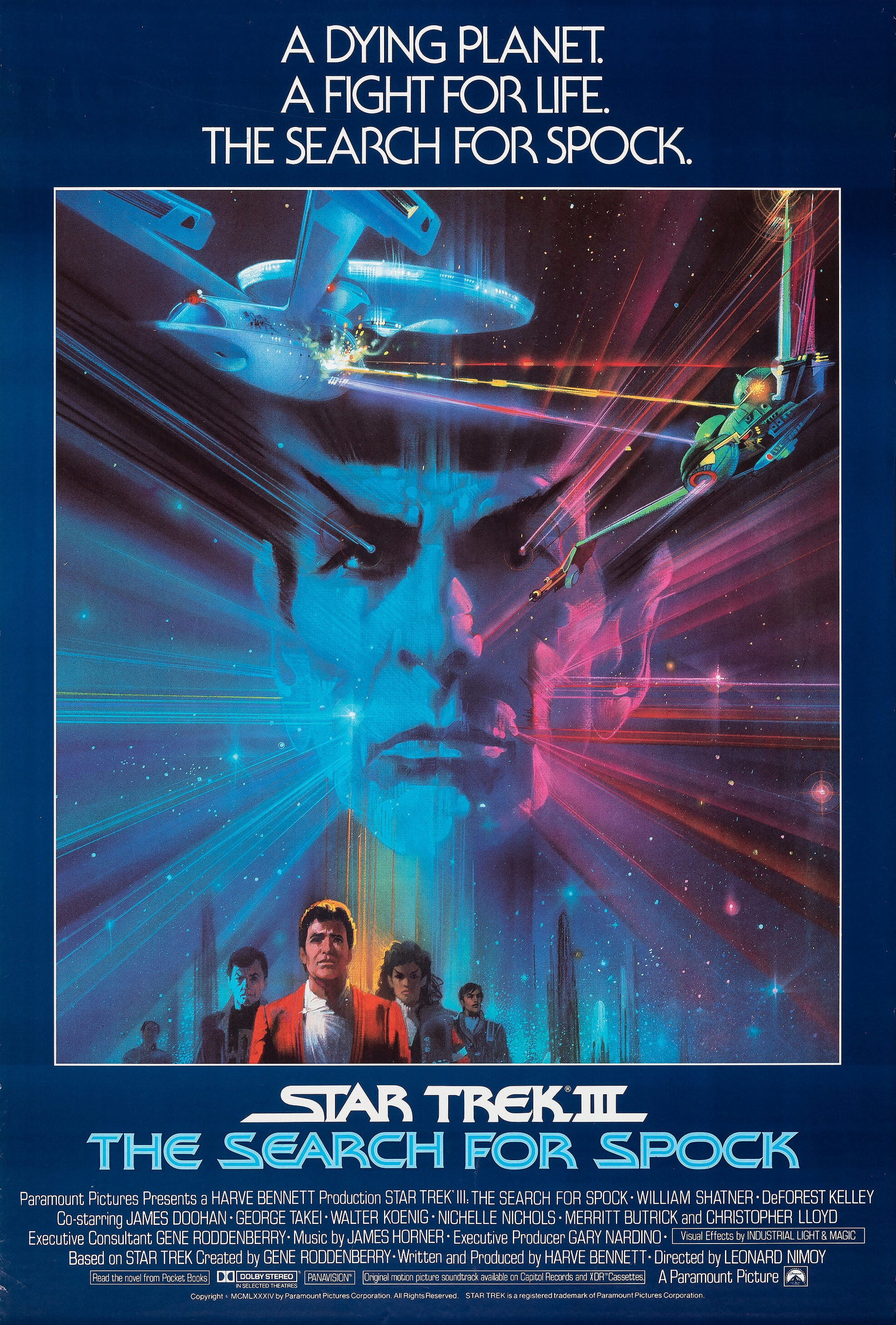 Mega Sized Movie Poster Image for Star Trek III: The Search for Spock (#1 of 3)