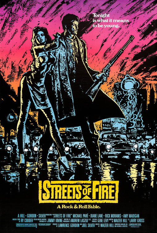 IMP Awards > 1984 Movie Poster Gallery > Streets of Fire