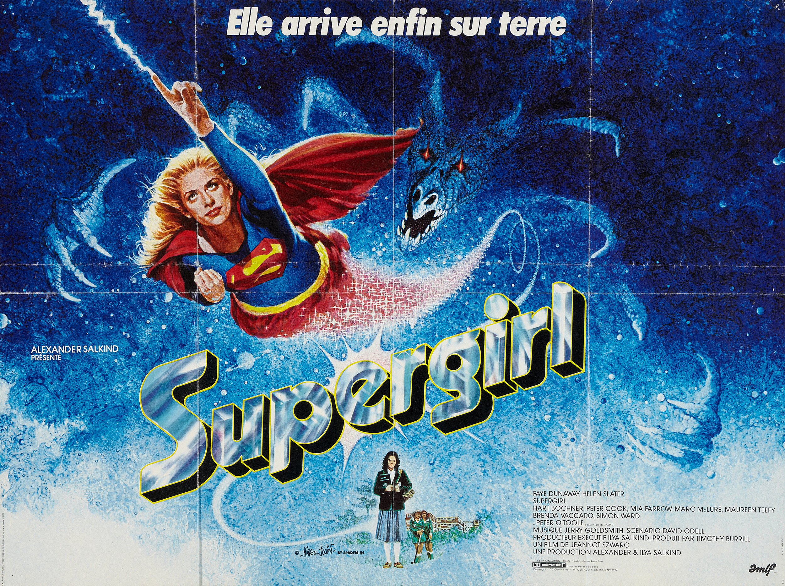 Mega Sized Movie Poster Image for Supergirl (#4 of 8)