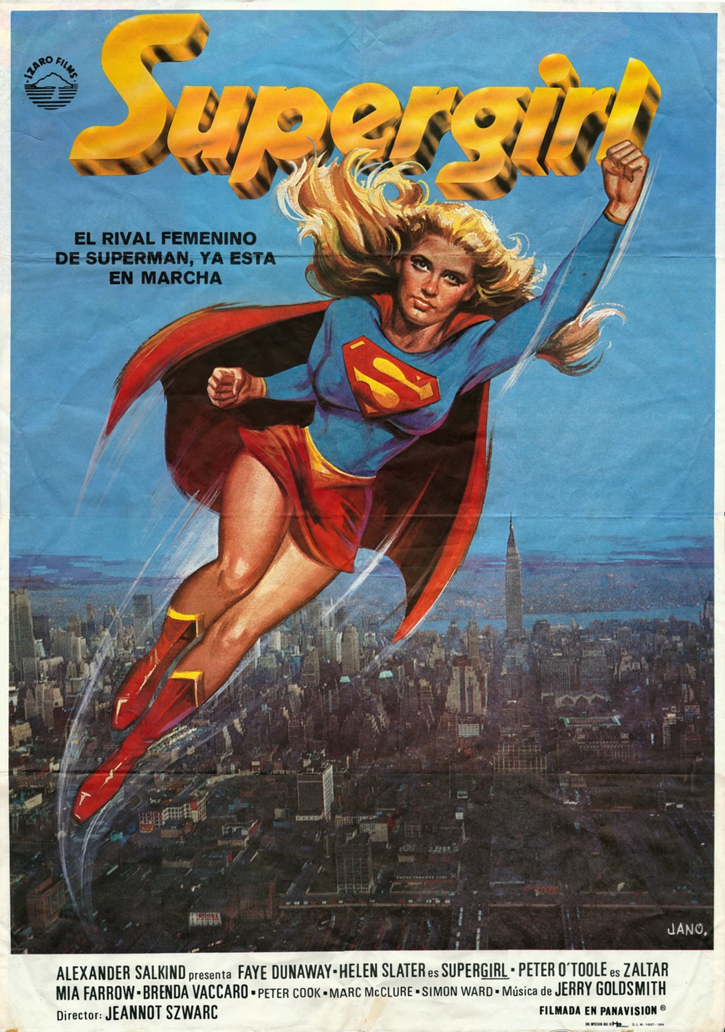 Extra Large Movie Poster Image for Supergirl (#8 of 8)