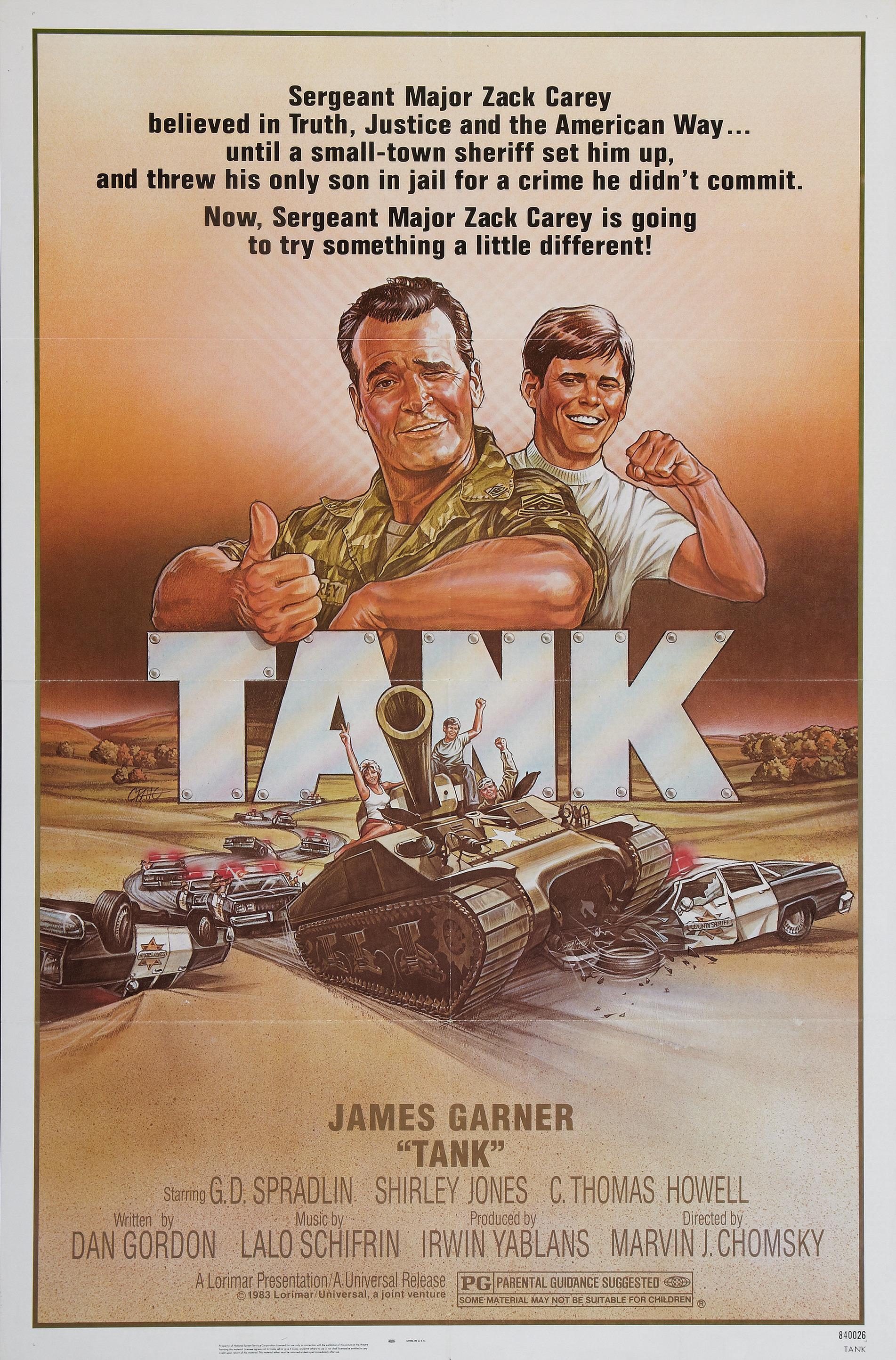 Mega Sized Movie Poster Image for Tank 