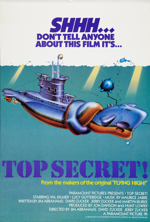 Top Secret! Movie Poster