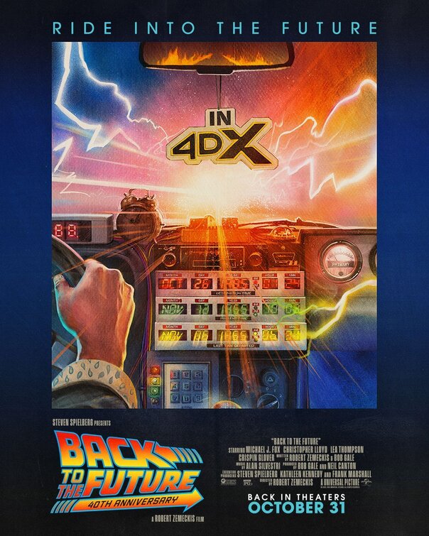 Back to the Future Movie Poster