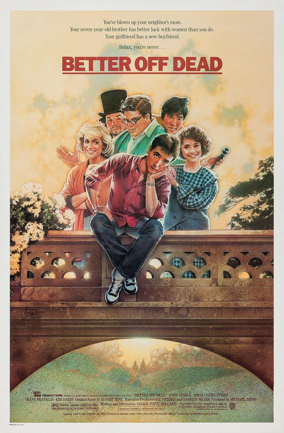 Extra Large Movie Poster Image for Better Off Dead 