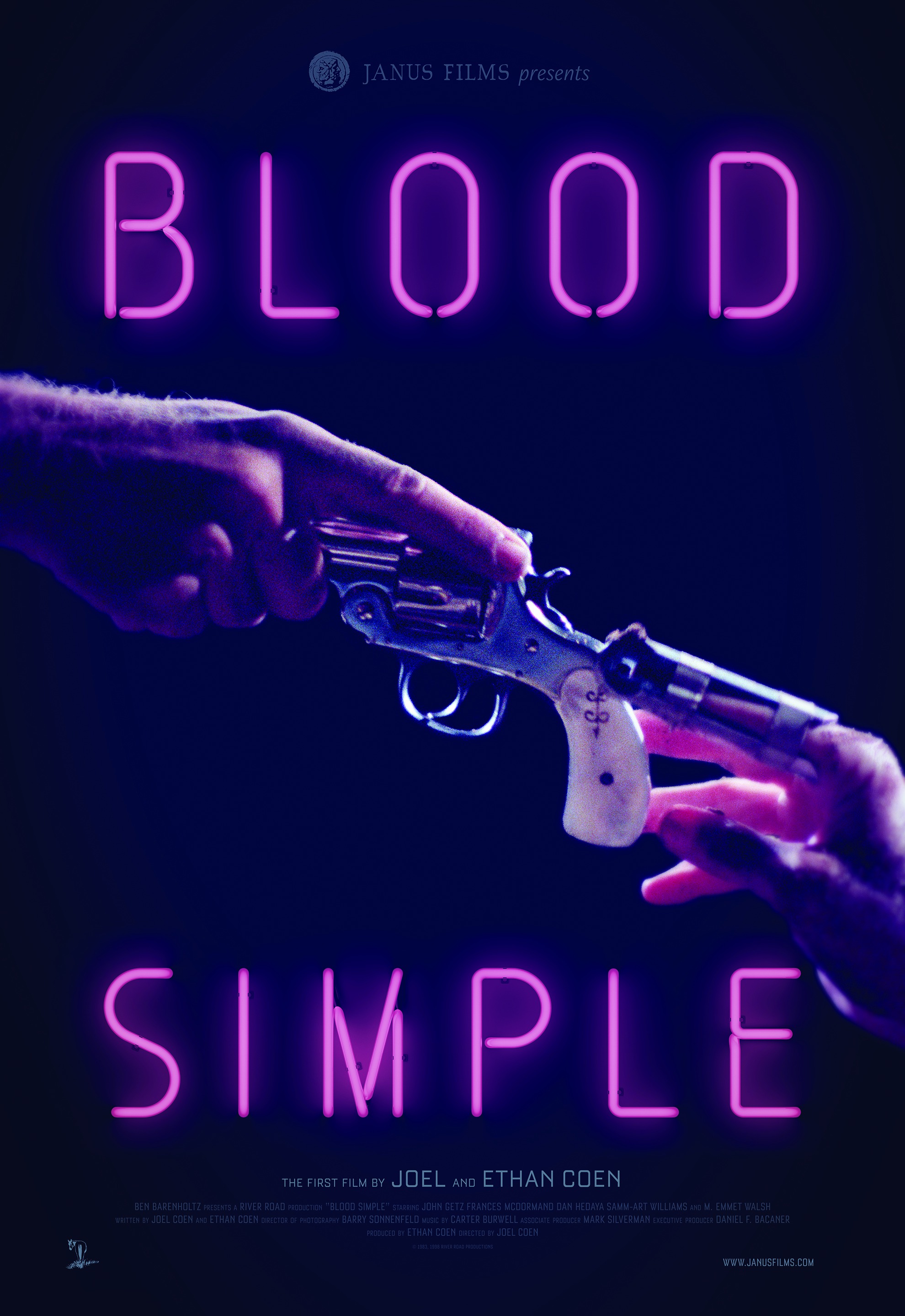 Mega Sized Movie Poster Image for Blood Simple (#6 of 7)