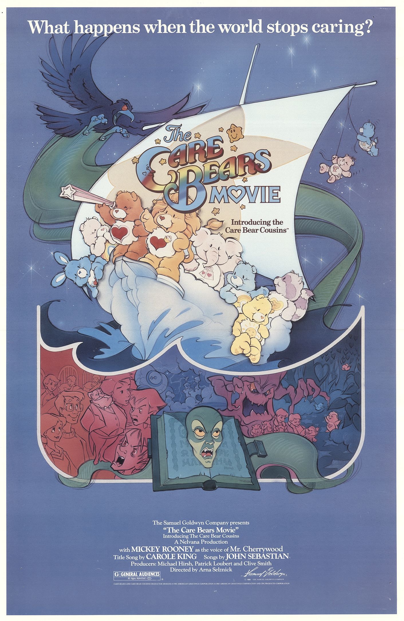 Mega Sized Movie Poster Image for The Care Bears Movie 
