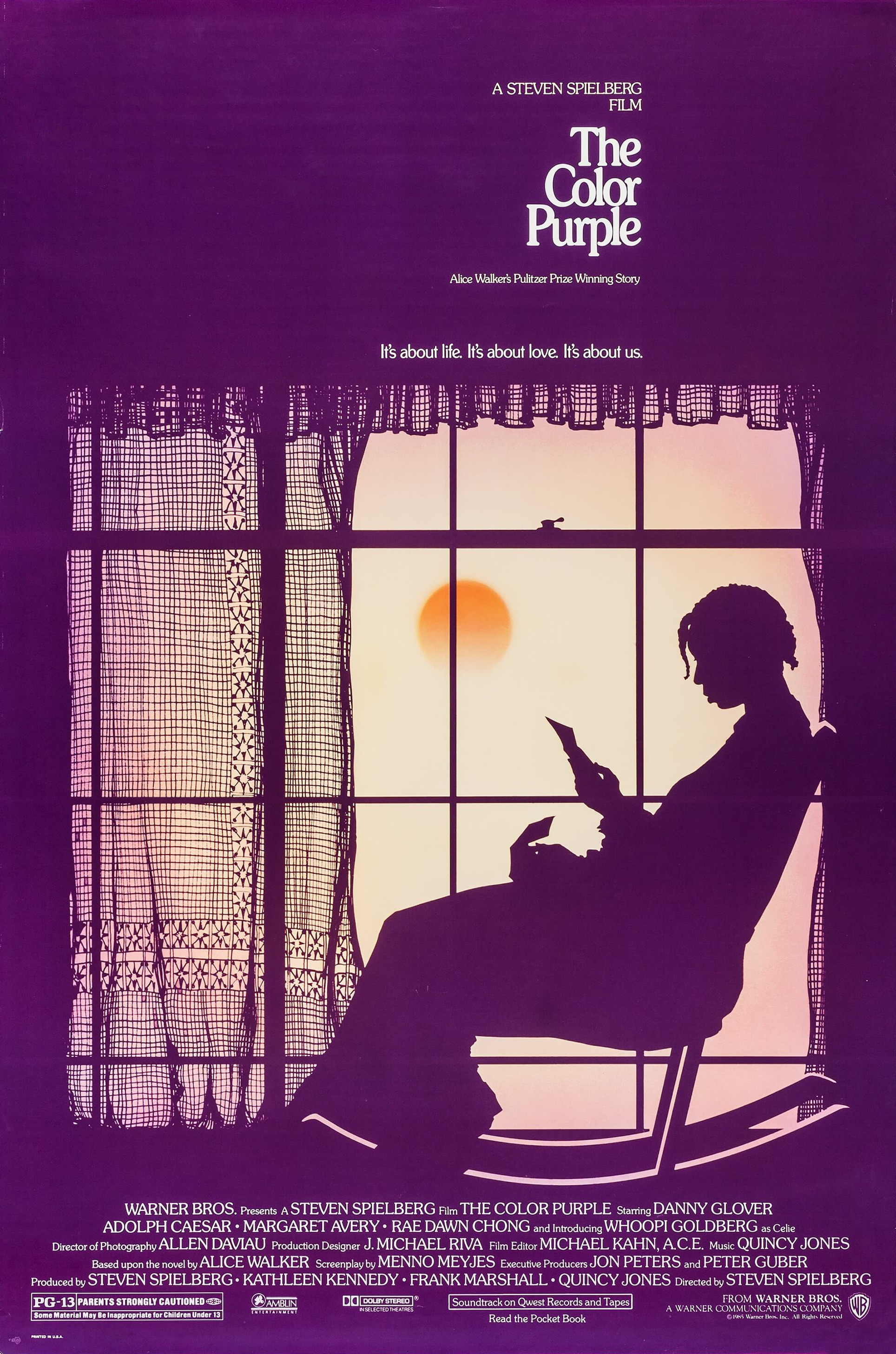 Mega Sized Movie Poster Image for The Color Purple (#1 of 2)