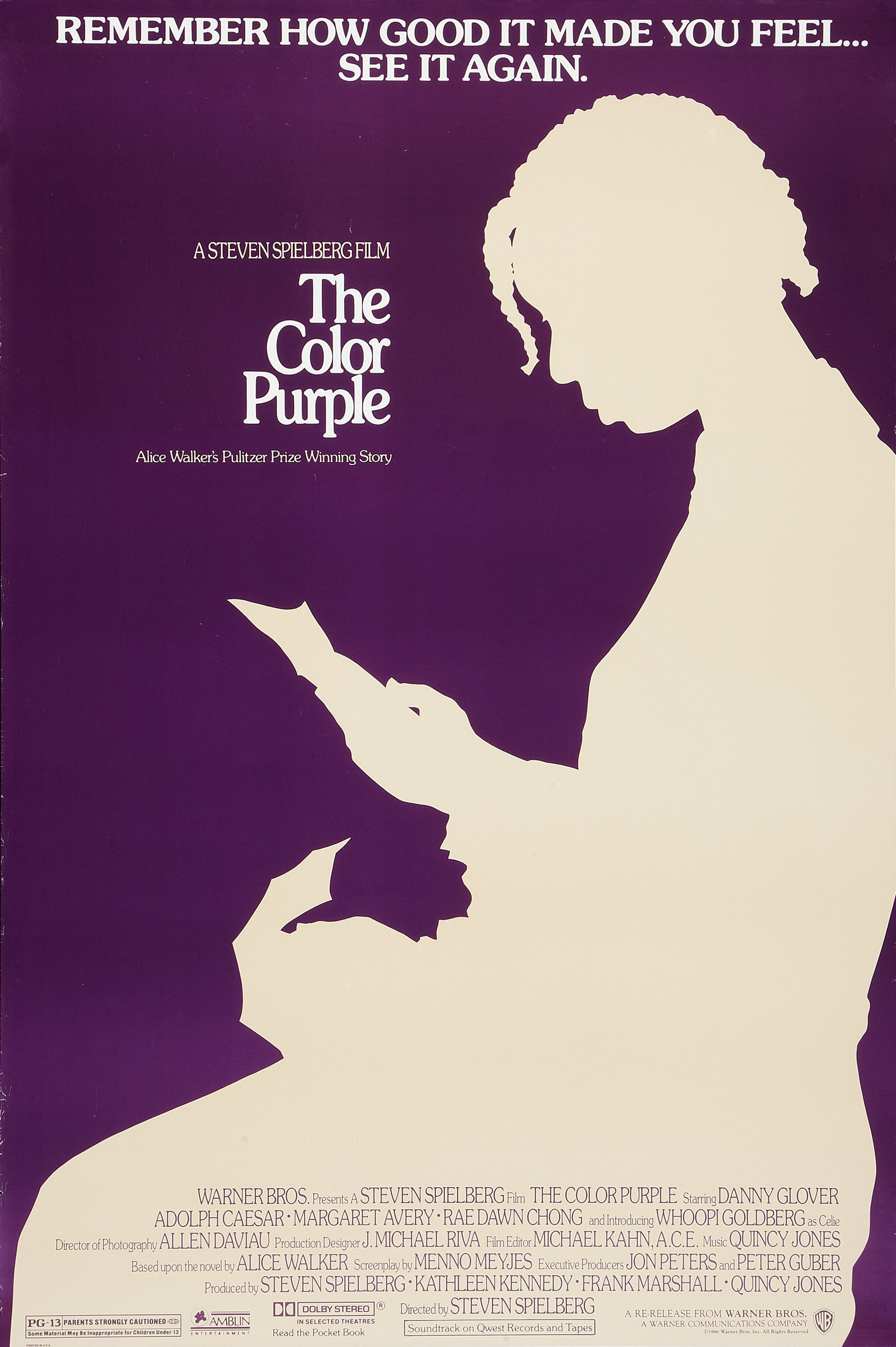 Mega Sized Movie Poster Image for The Color Purple (#2 of 2)