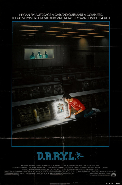 D.A.R.Y.L. Movie Poster