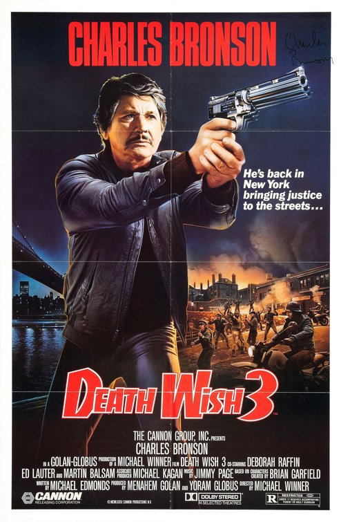 Death Wish 3 Movie Poster