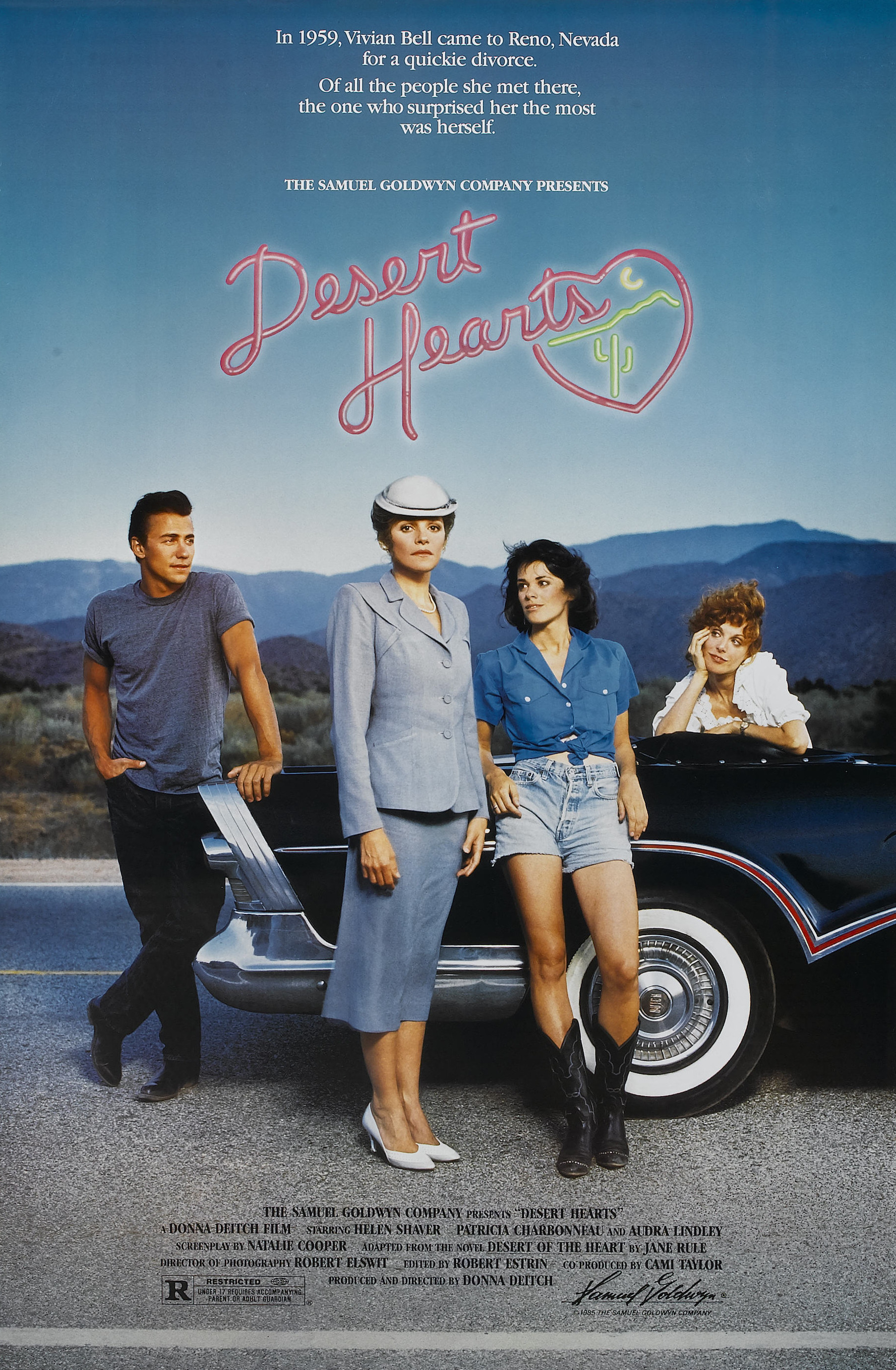 Mega Sized Movie Poster Image for Desert Hearts 