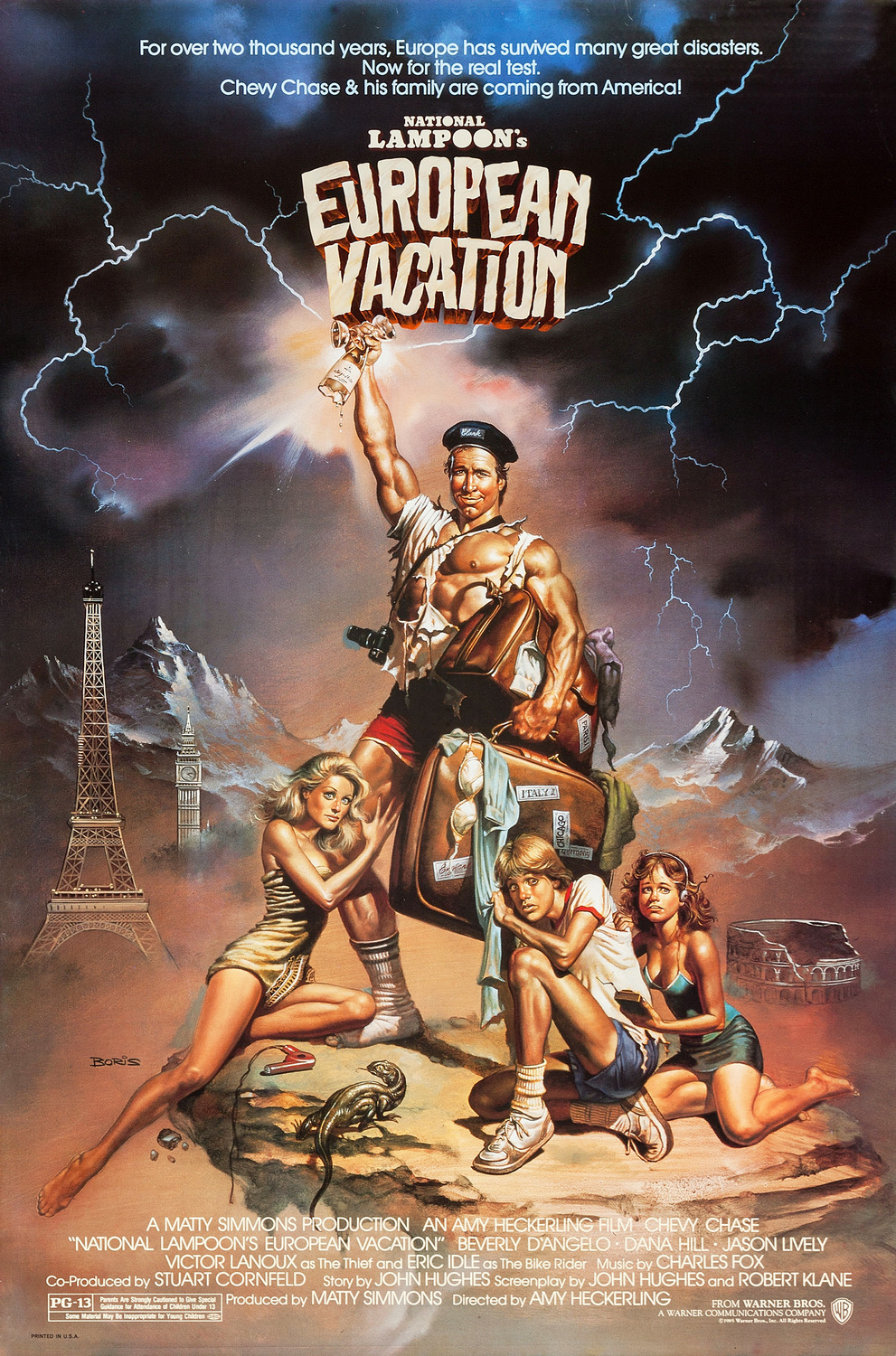 Extra Large Movie Poster Image for European Vacation (#1 of 2)