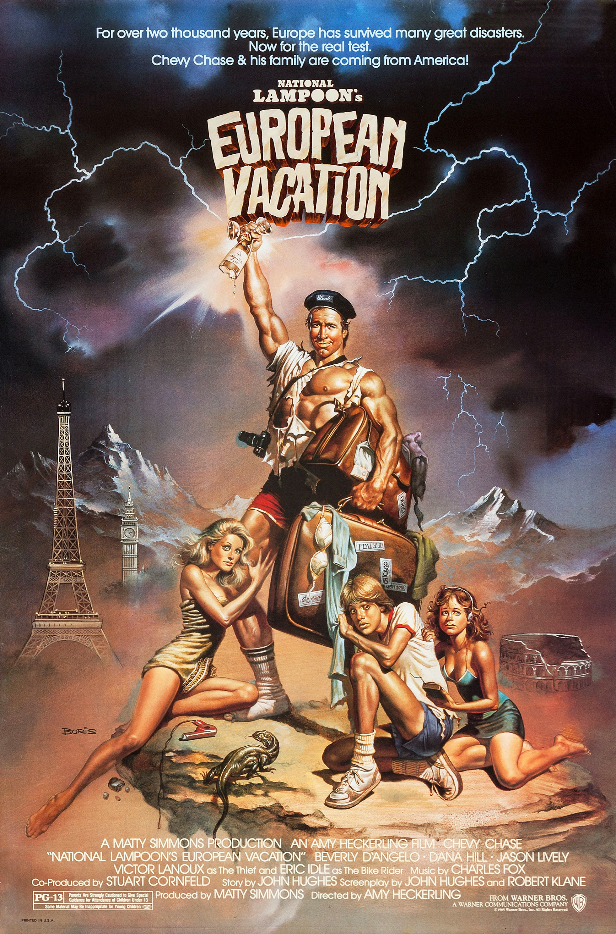 Mega Sized Movie Poster Image for European Vacation (#1 of 2)
