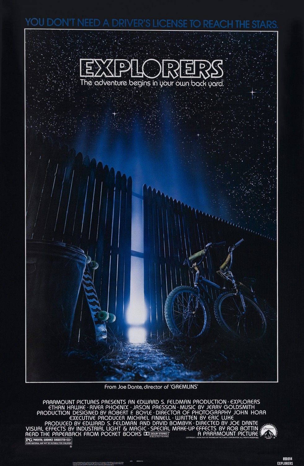 Extra Large Movie Poster Image for Explorers 