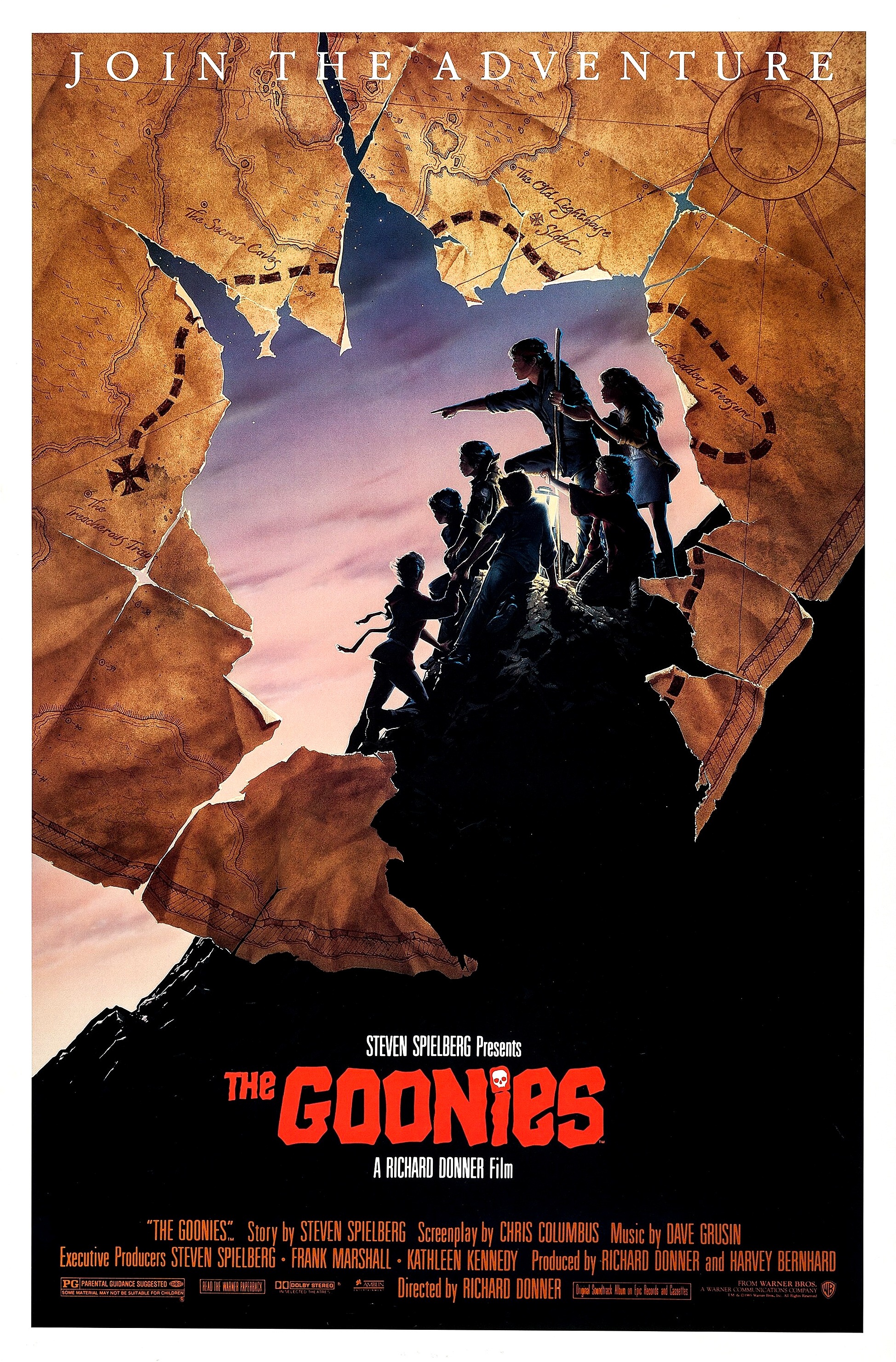 Mega Sized Movie Poster Image for The Goonies (#2 of 2)