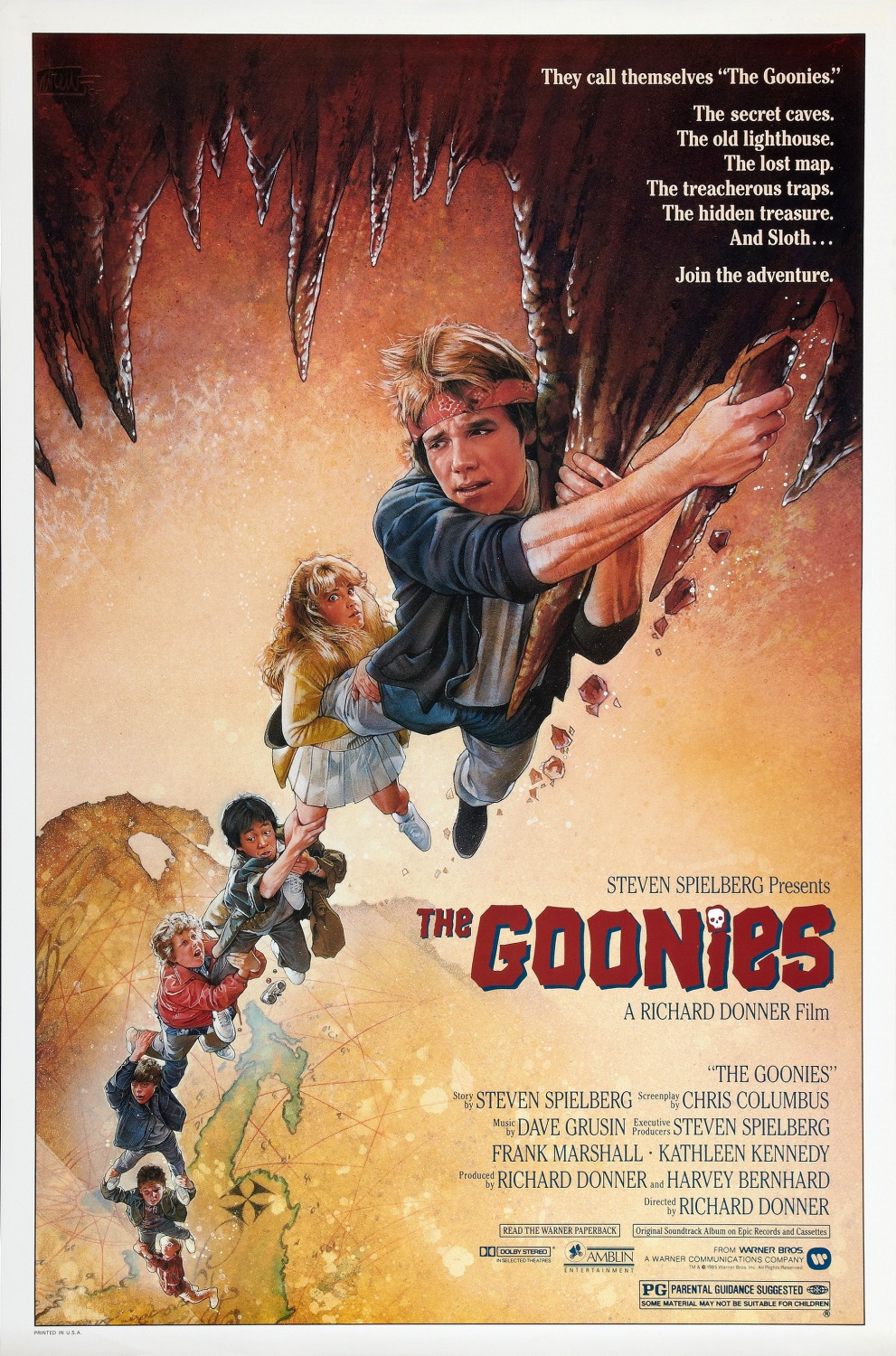 Extra Large Movie Poster Image for The Goonies (#1 of 2)