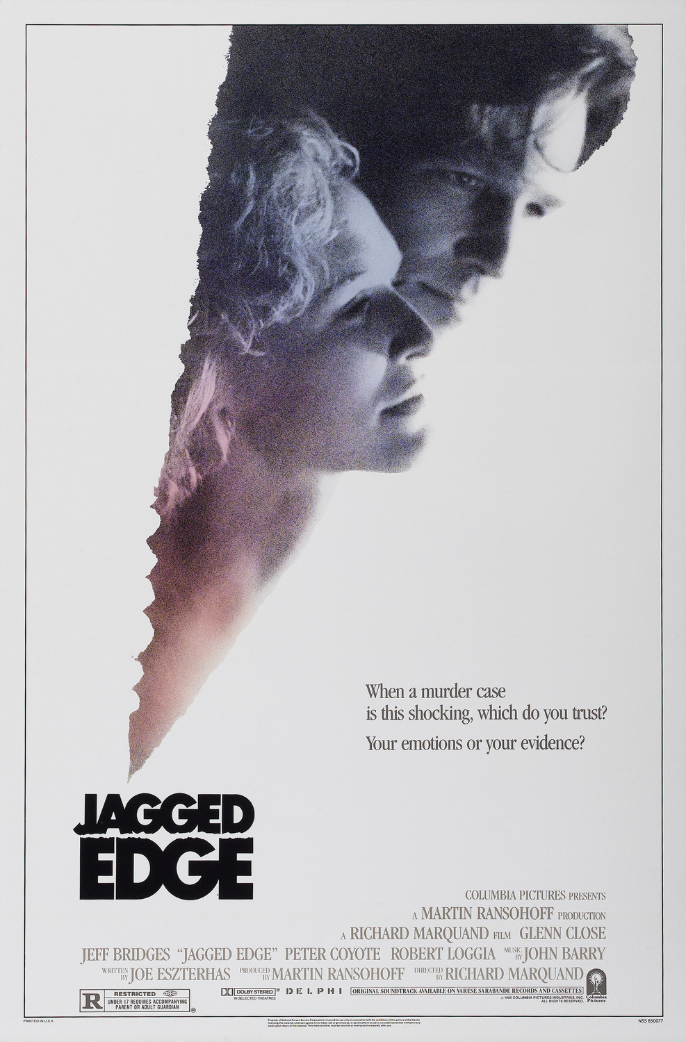 Extra Large Movie Poster Image for Jagged Edge 