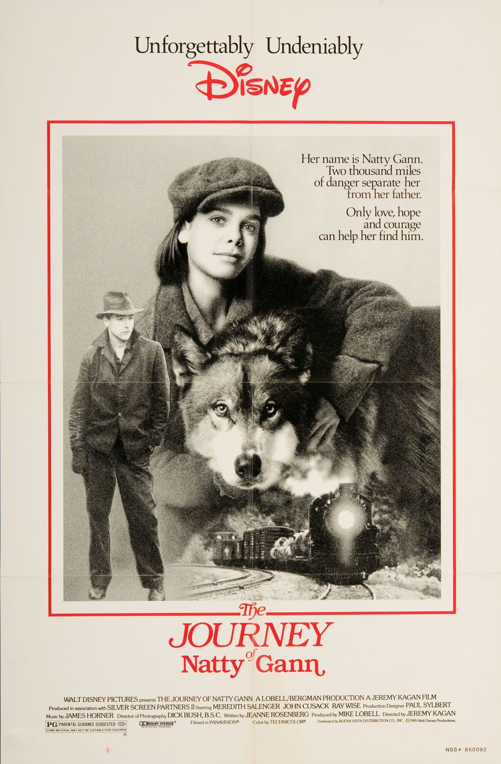 Extra Large Movie Poster Image for The Journey of Natty Gann 