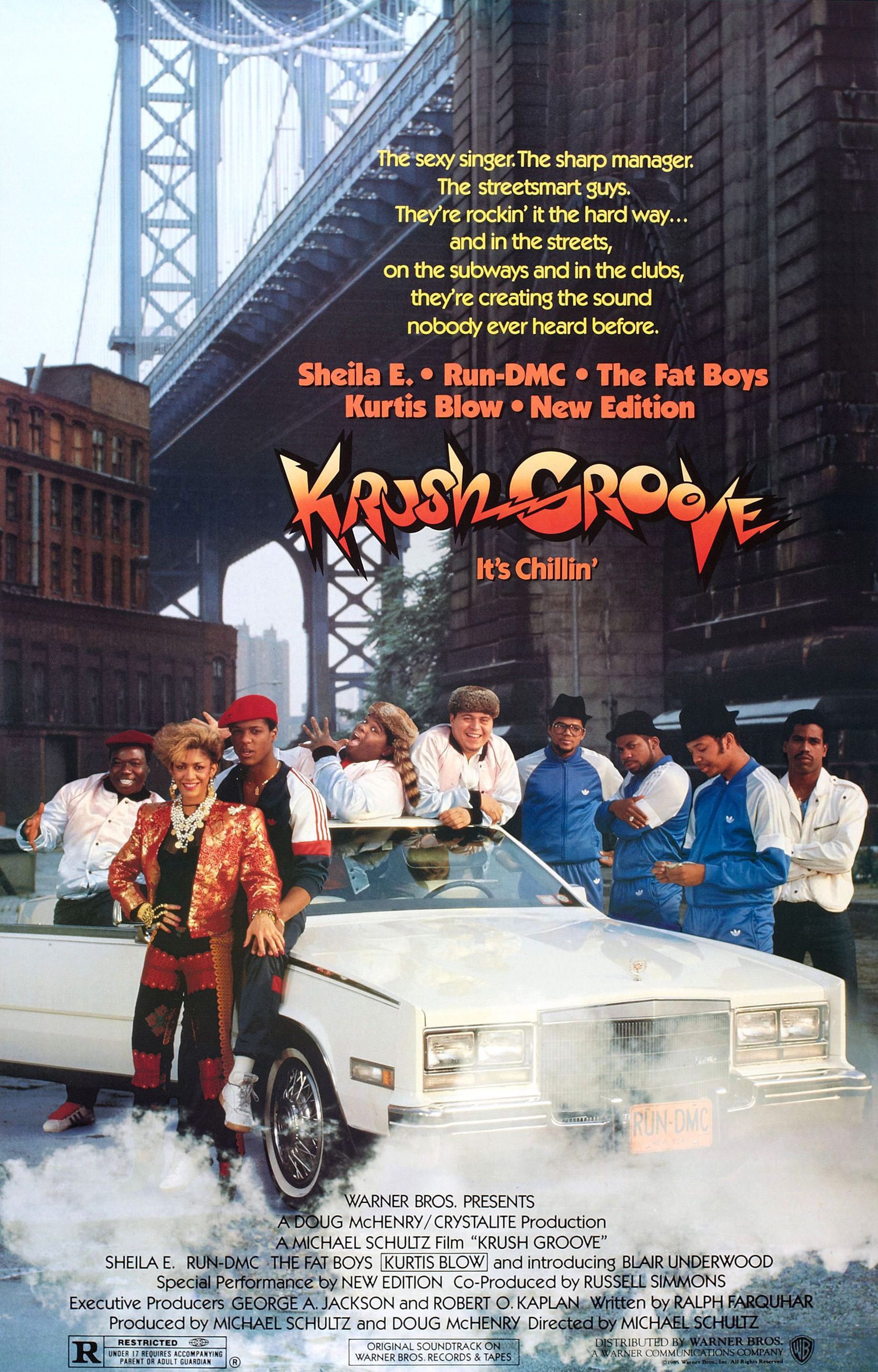 Mega Sized Movie Poster Image for Krush Groove 