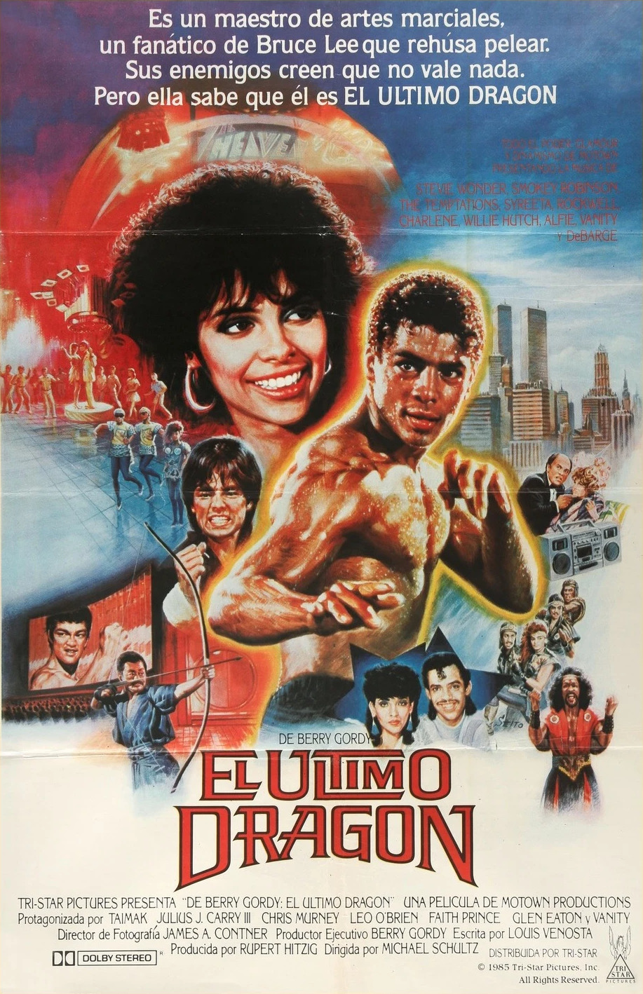 Extra Large Movie Poster Image for The Last Dragon (#2 of 2)