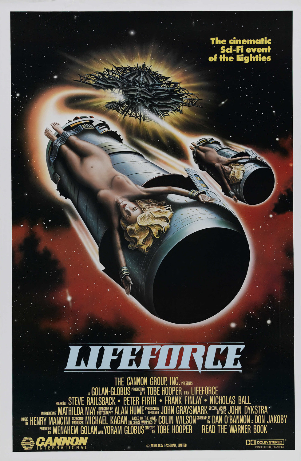 Extra Large Movie Poster Image for Lifeforce (#2 of 9)