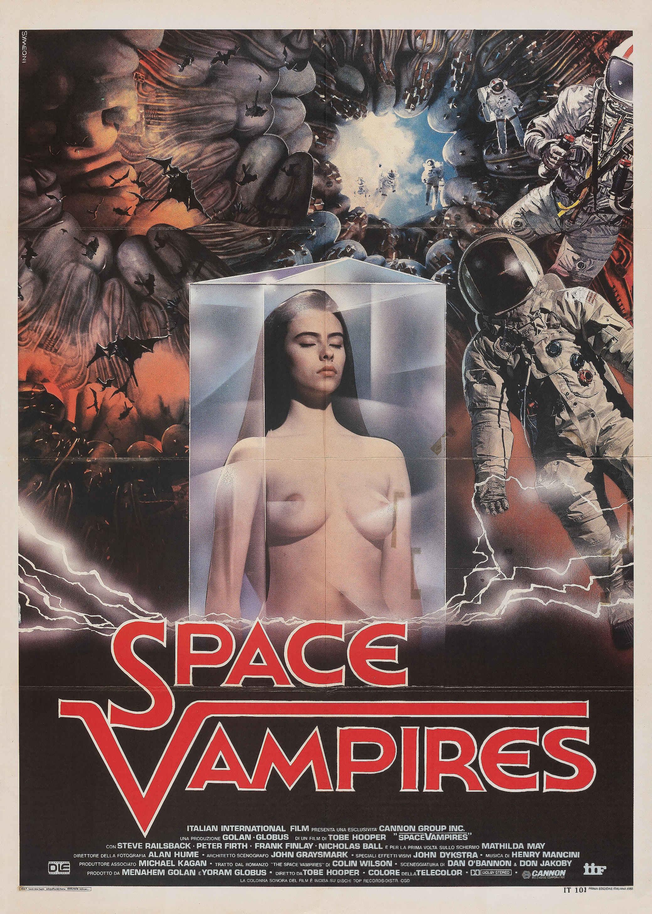 Mega Sized Movie Poster Image for Lifeforce (#5 of 9)