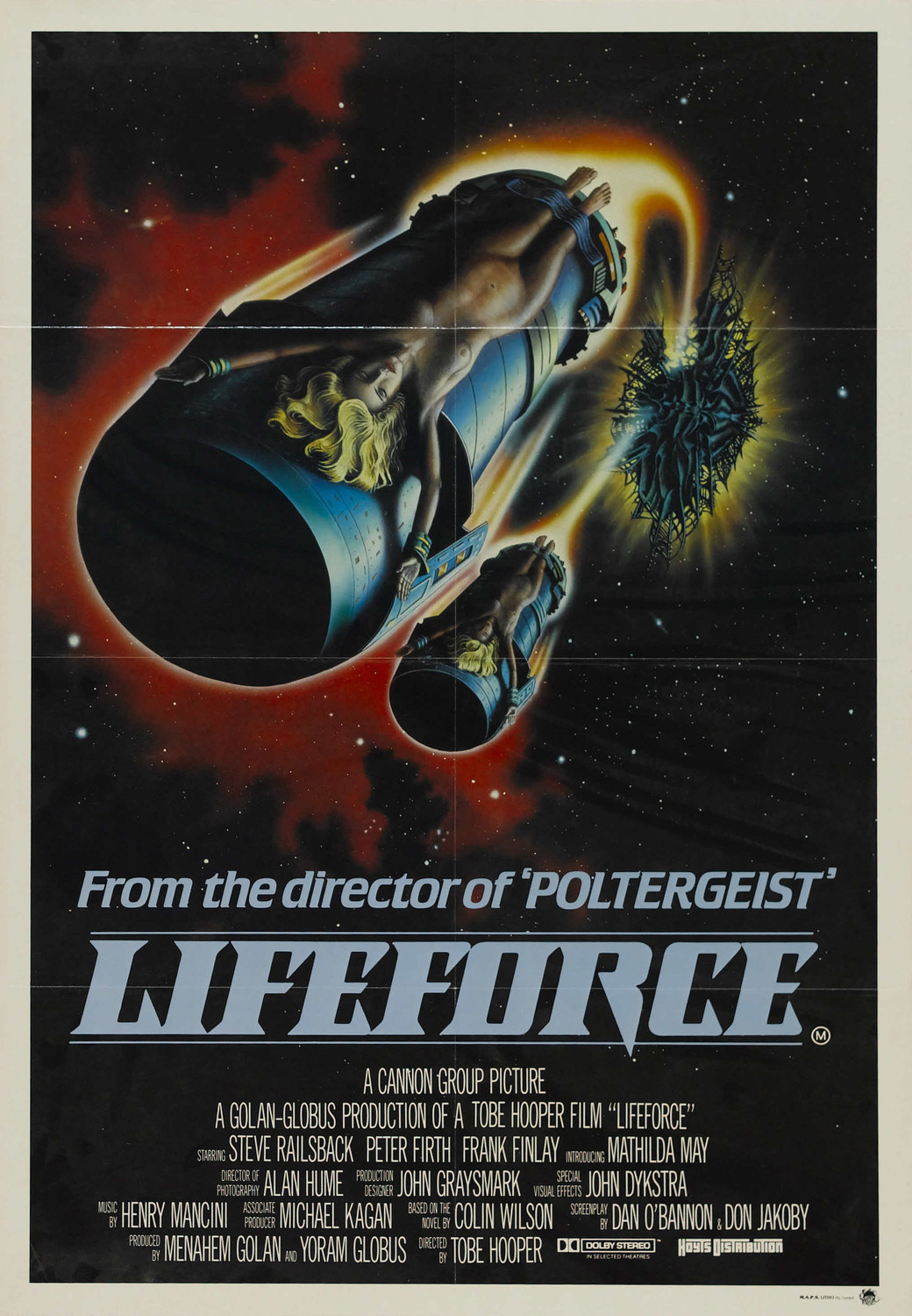 Extra Large Movie Poster Image for Lifeforce (#8 of 9)