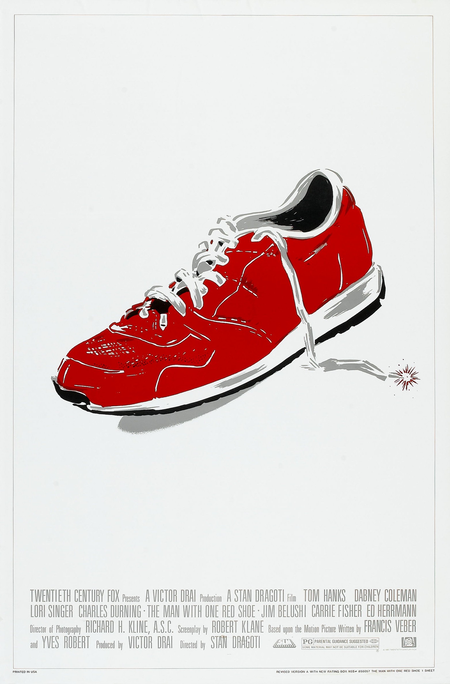 Mega Sized Movie Poster Image for The Man With one Red Shoe (#1 of 2)