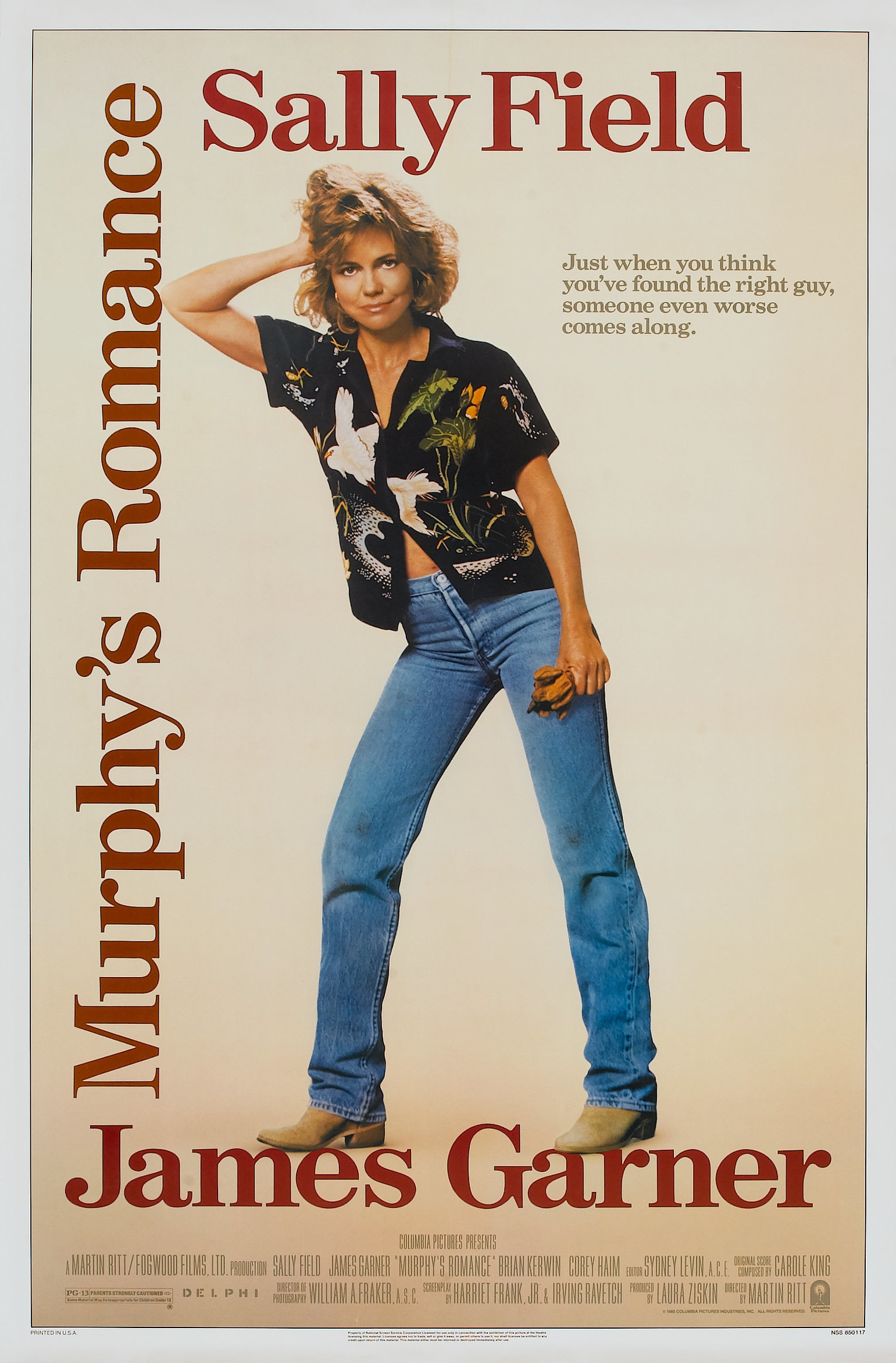 Mega Sized Movie Poster Image for Murphy's Romance 