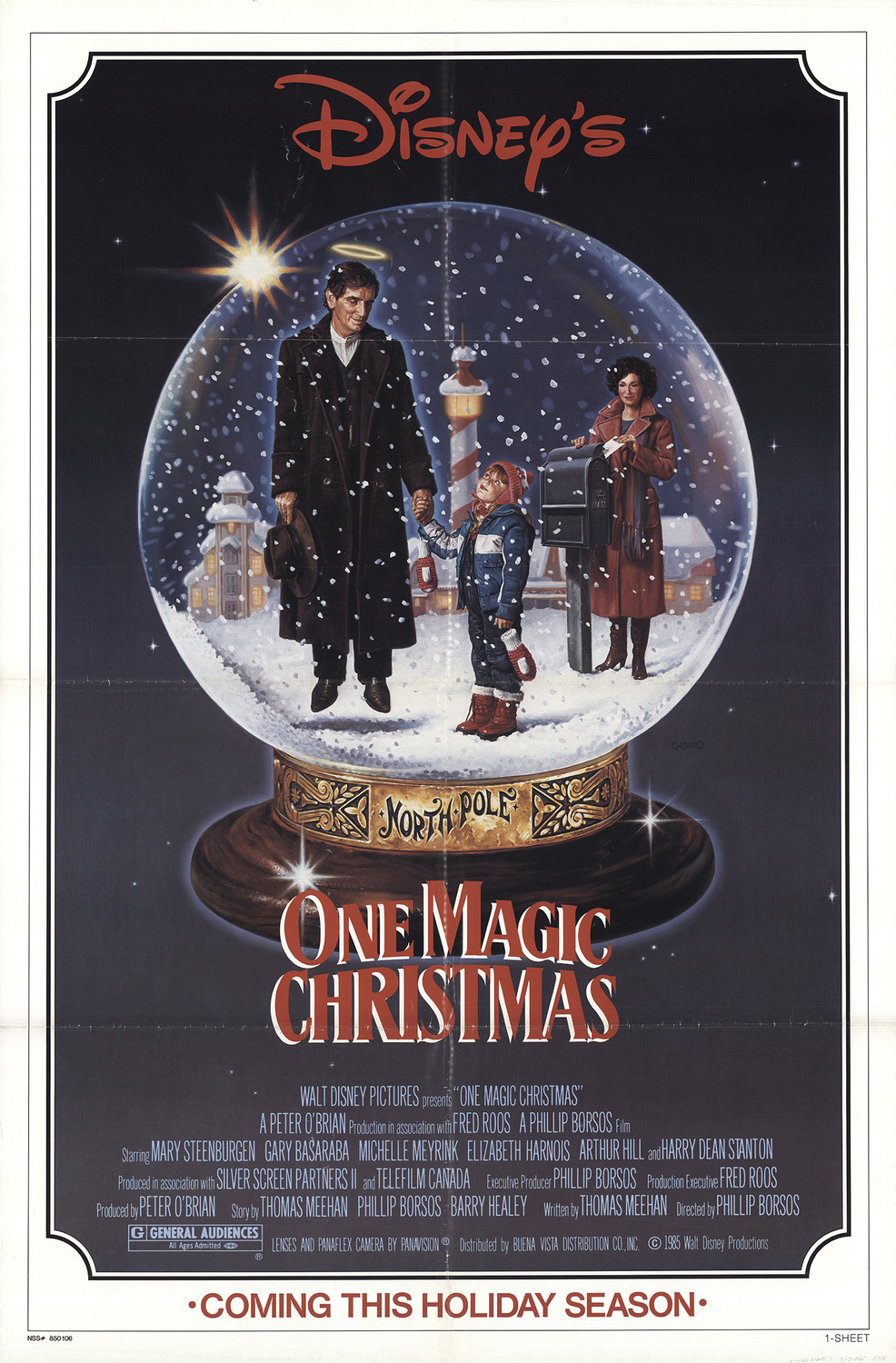Extra Large Movie Poster Image for One Magic Christmas 