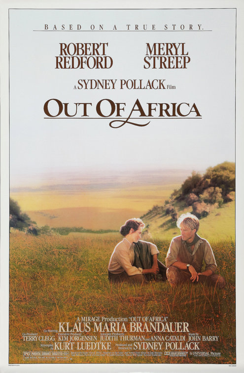 Out of Africa Movie Poster