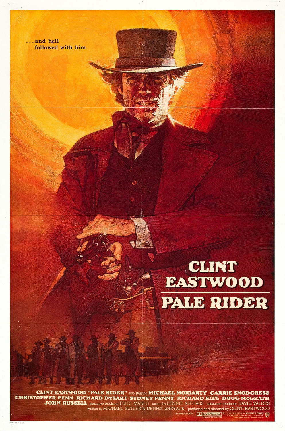Extra Large Movie Poster Image for Pale Rider (#2 of 2)