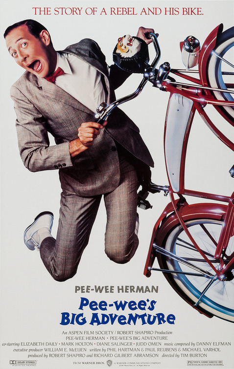 Image result for pee wee big adventure poster