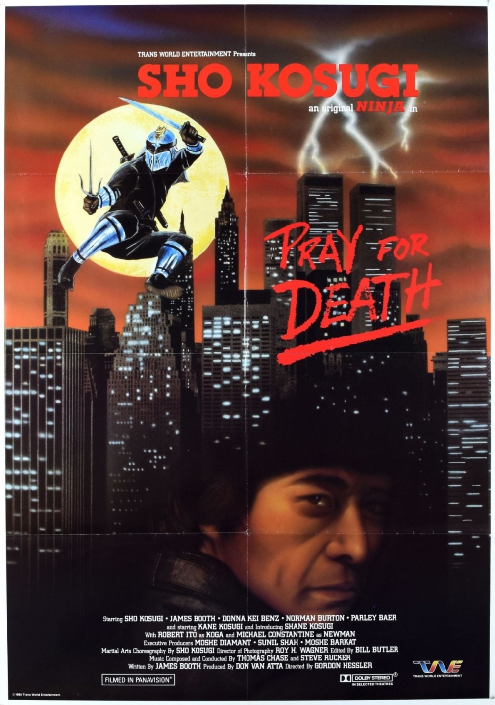 Extra Large Movie Poster Image for Pray for Death (#2 of 2)