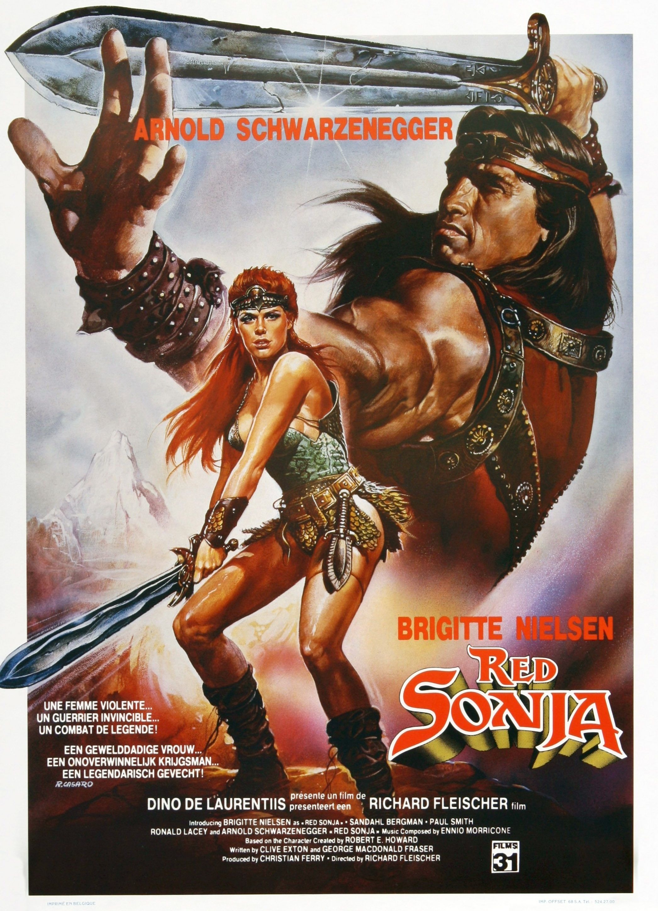 Mega Sized Movie Poster Image for Red Sonja (#2 of 4)