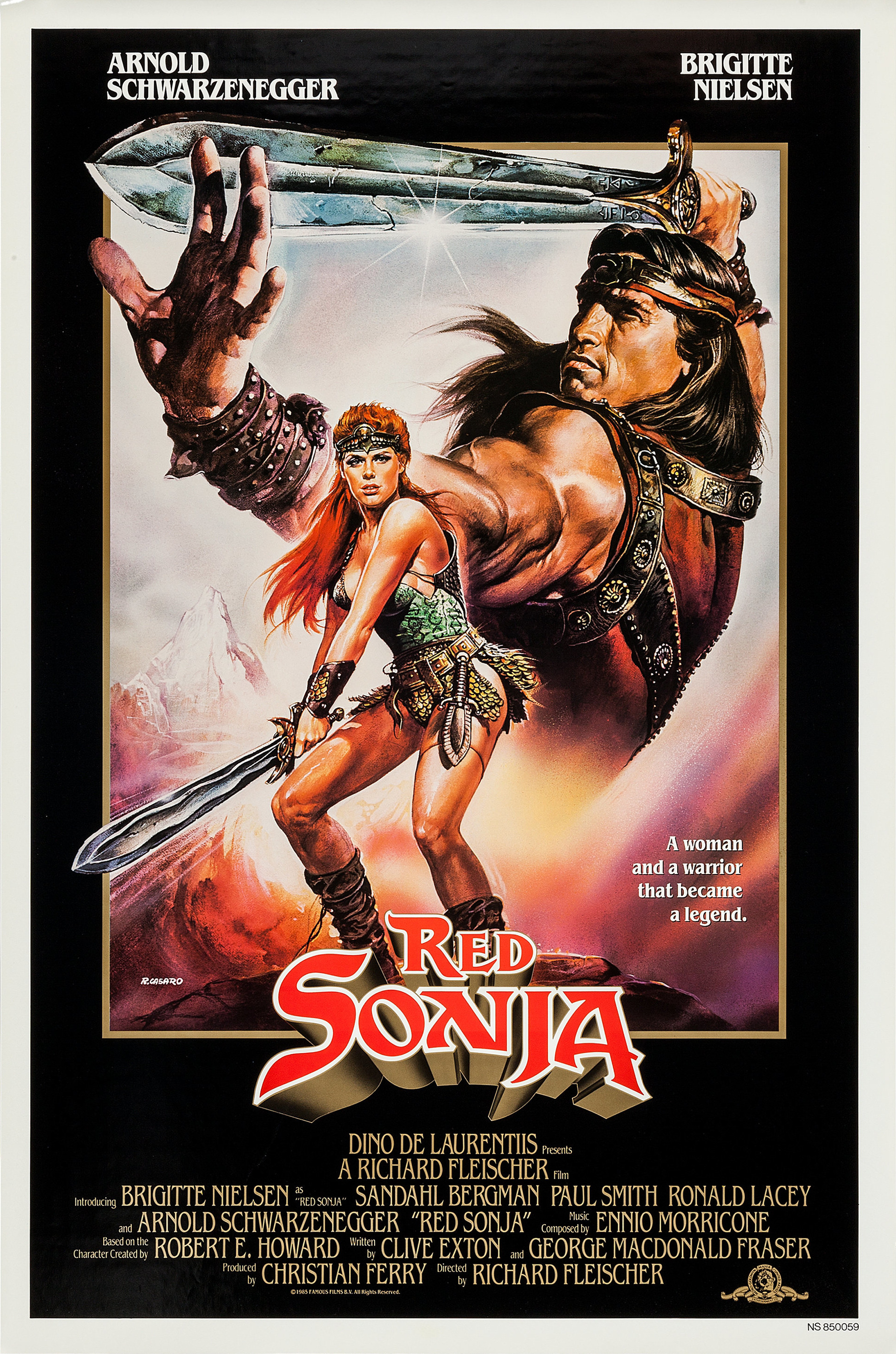 Mega Sized Movie Poster Image for Red Sonja (#1 of 4)