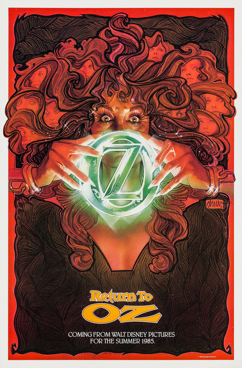 Extra Large Movie Poster Image for Return to Oz (#1 of 3)