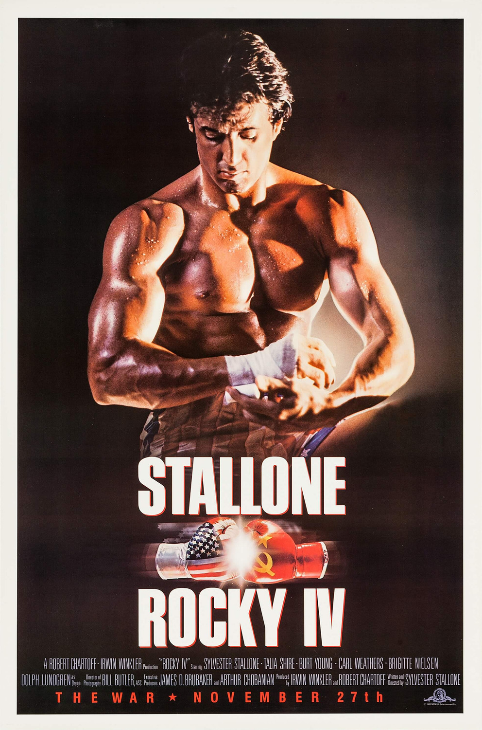Extra Large Movie Poster Image for Rocky IV (#2 of 4)