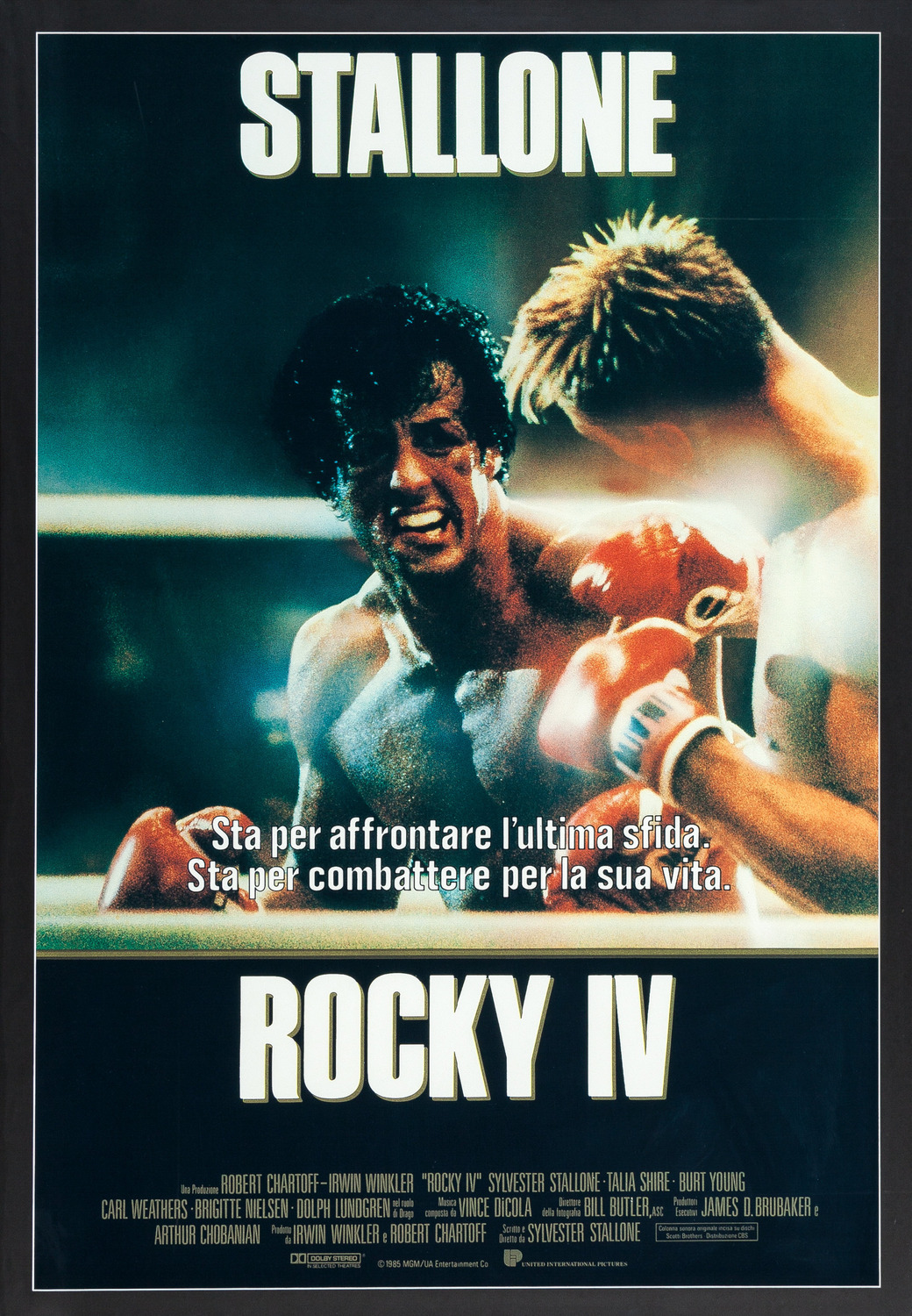 Extra Large Movie Poster Image for Rocky IV (#3 of 4)