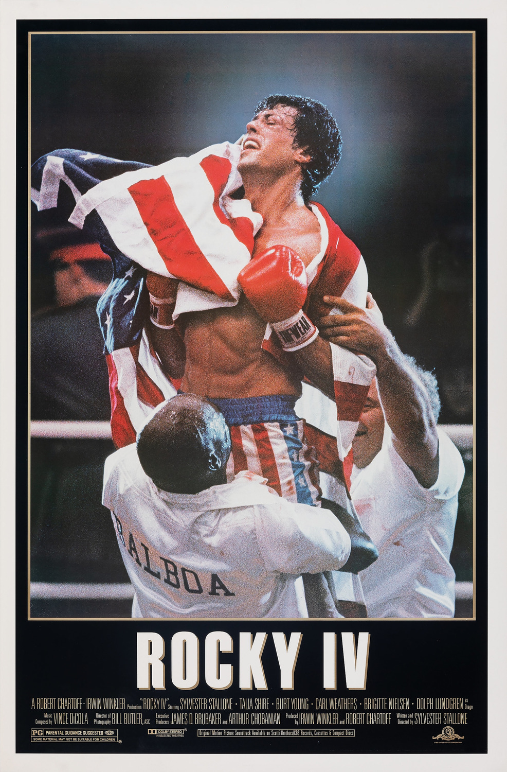 Extra Large Movie Poster Image for Rocky IV (#1 of 4)