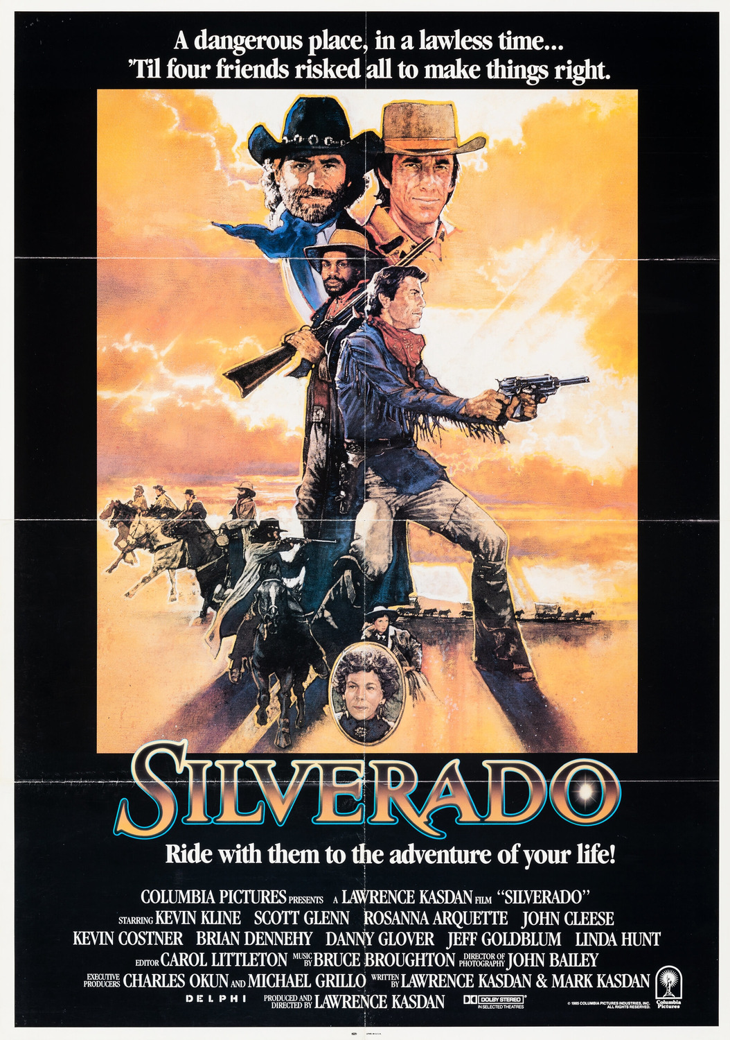Extra Large Movie Poster Image for Silverado (#2 of 2)
