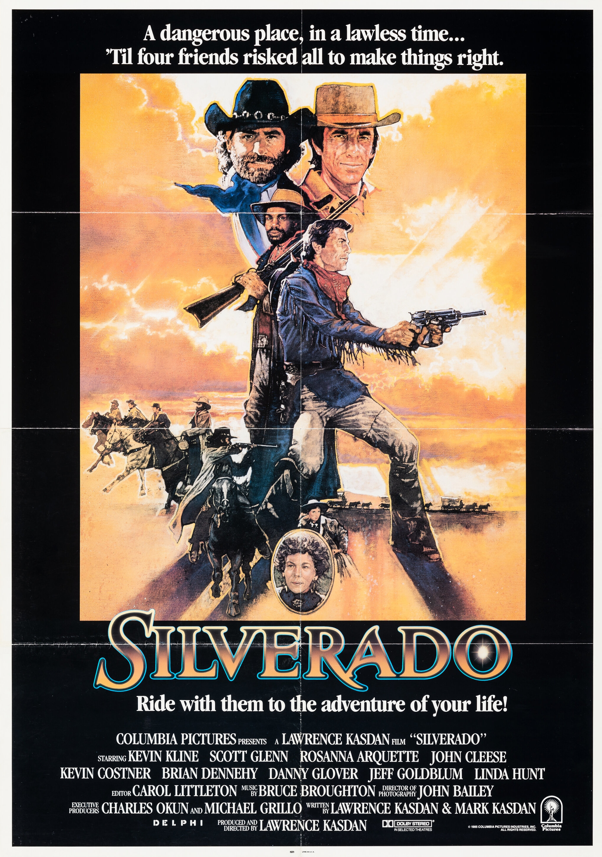 Mega Sized Movie Poster Image for Silverado (#2 of 2)