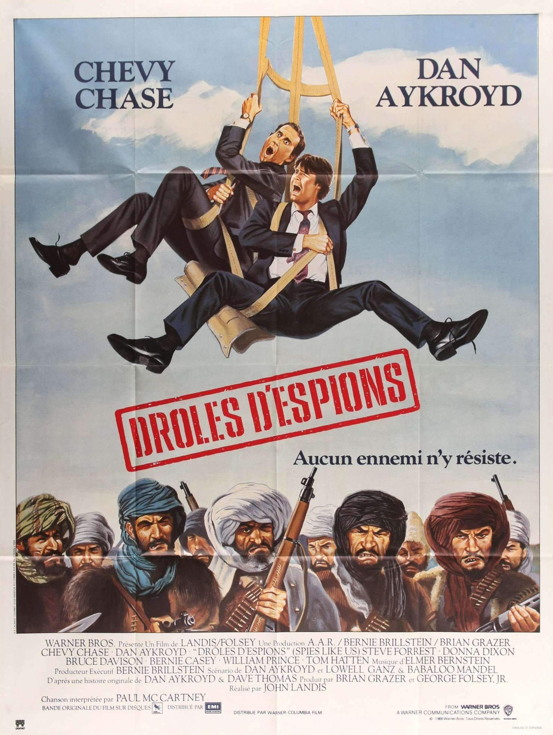 Extra Large Movie Poster Image for Spies Like Us (#2 of 2)