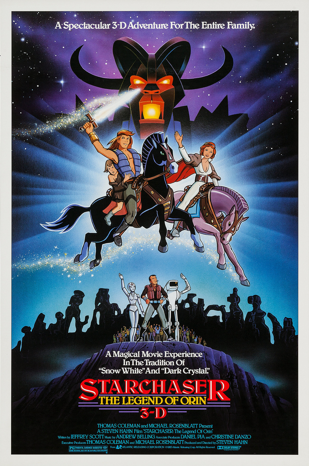 Extra Large Movie Poster Image for Starchaser: The Legend of Orin (#1 of 4)